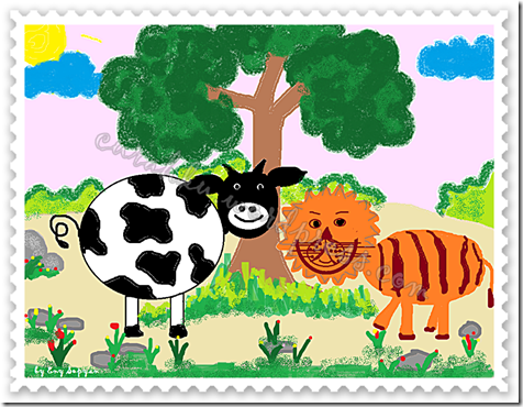 Cow & Lion for blog